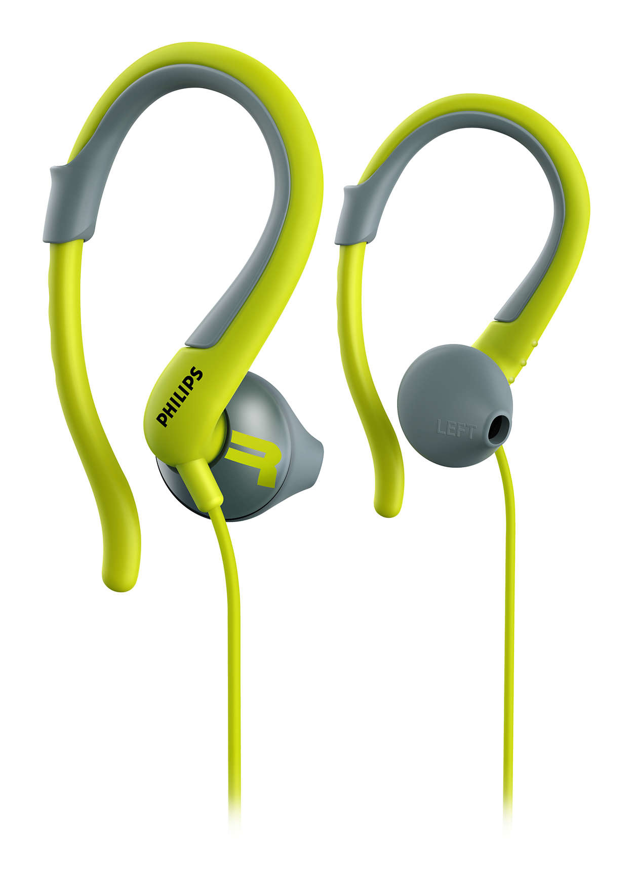 Philips SHQ1250TLF/00 headphones/headset Wired Ear-hook Sports Lime