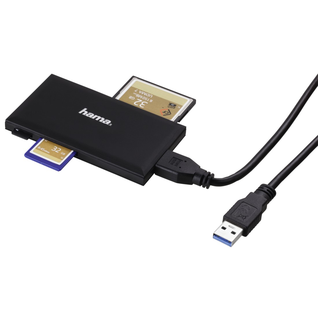 Hama 00181018 card reader USB 3.2 Gen 1 (3.1 Gen 1) Type-A Black – image 3