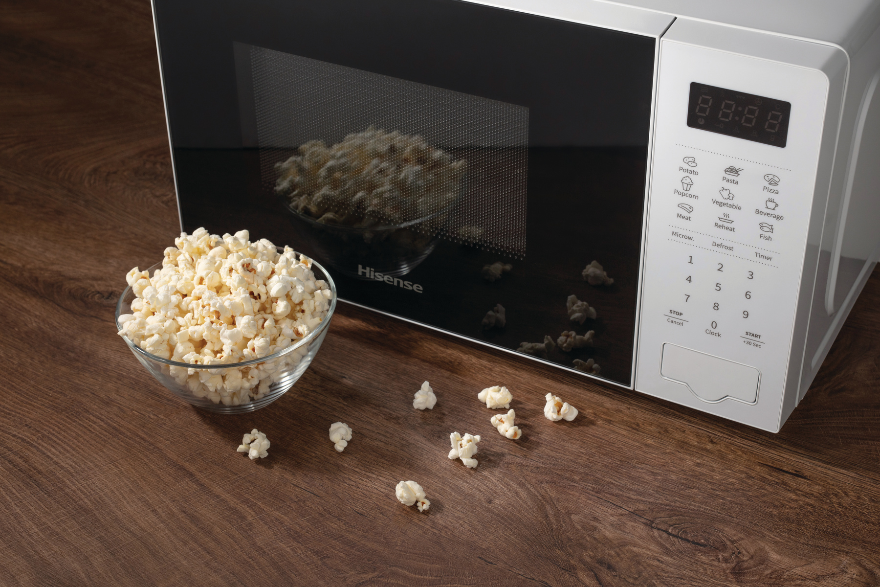 Hisense H20MOWS4UK microwave White Solo microwave Countertop – image 3