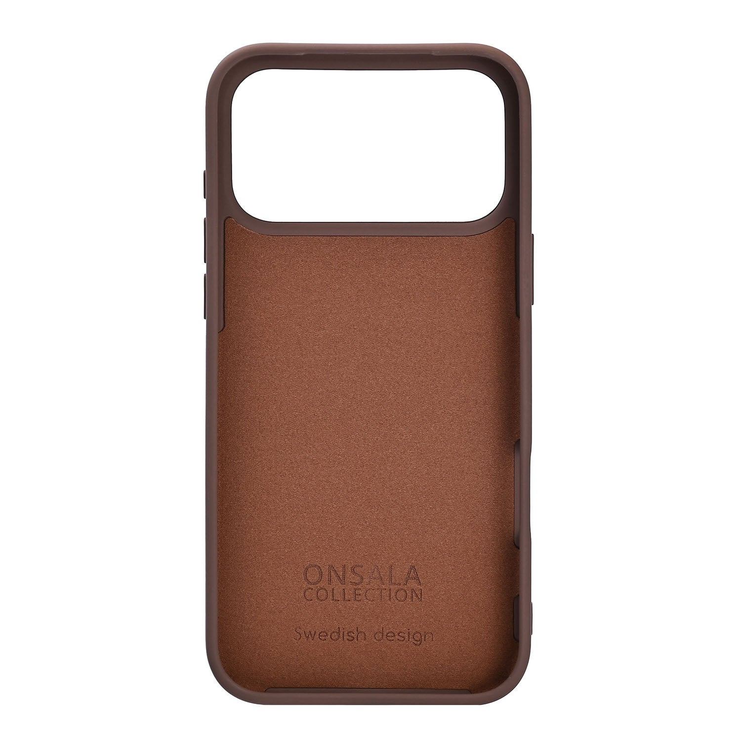 Onsala Phone Case with Silicone Feel Chocolate - iPhone 17 Pro Max/18 Pro Max – image 3
