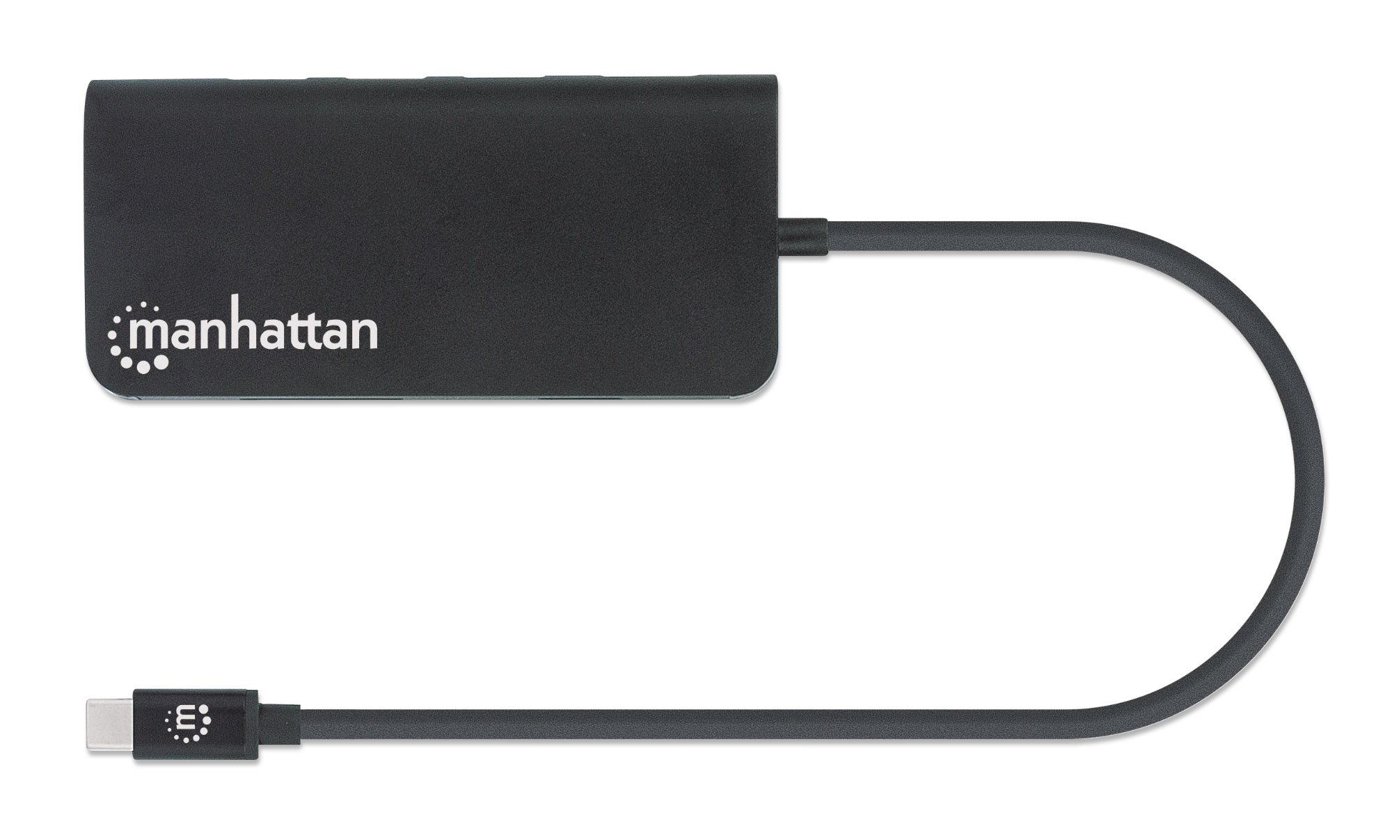 Manhattan USB-C Dock/Hub with Card Reader, Ports (x5): Ethernet, USB-A (3) and USB-C, 5 Gbps (USB 3.2 Gen1 aka USB 3.0), With Power Delivery (100W) to USB-C Por – image 6