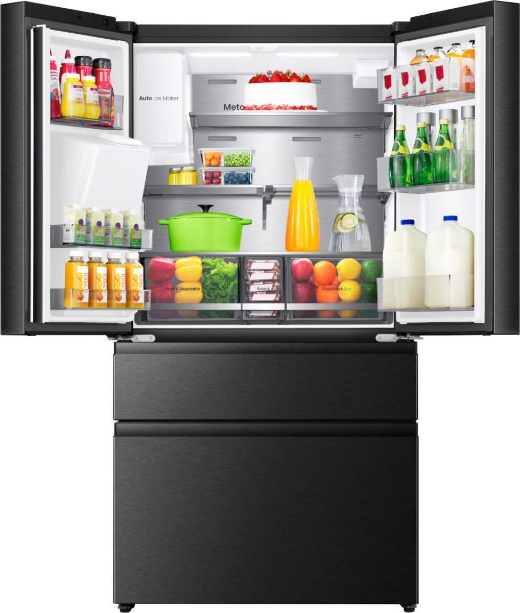 Hisense French door refrigerator RF602P7SBE CR – image 3