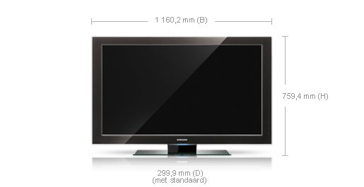 Samsung LE46A956 116.8 cm (46") Full HD Black 500 cd/m² – image 2