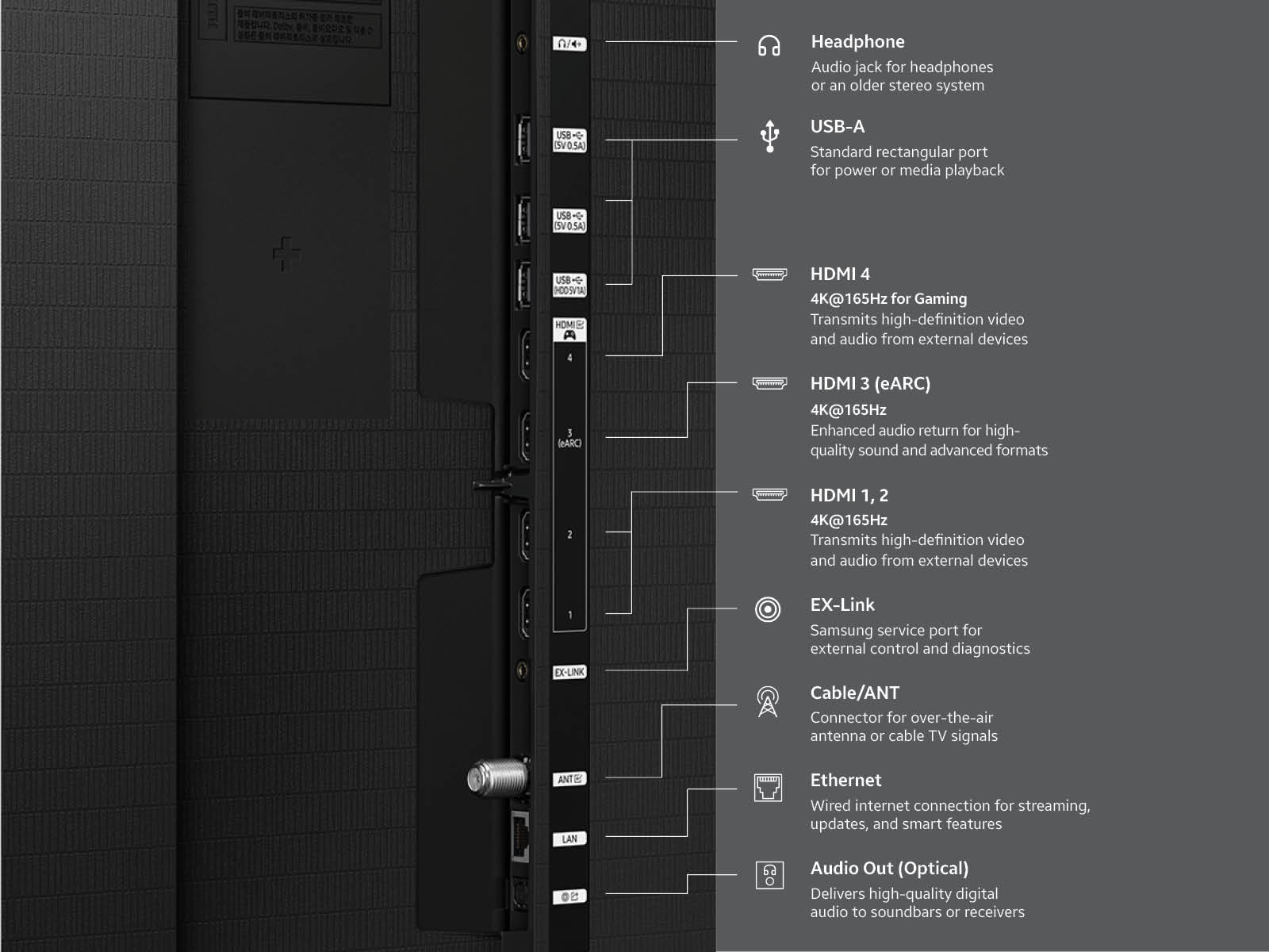 Samsung QN55S95HAFXZA TV – image 4