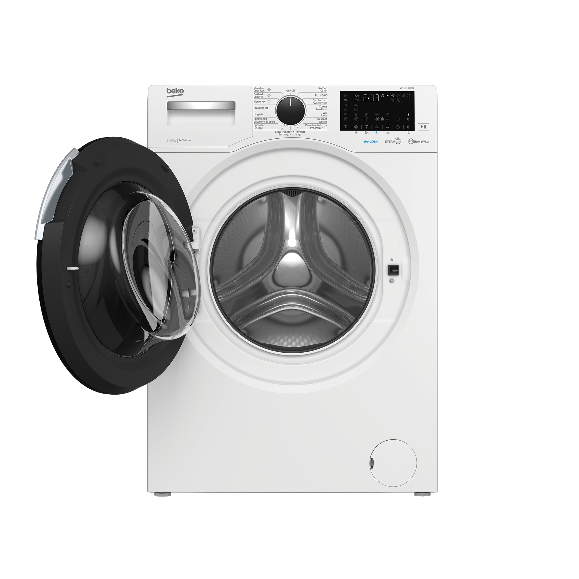 Beko WTE10744XDOS1 washing machine Front-load – image 3