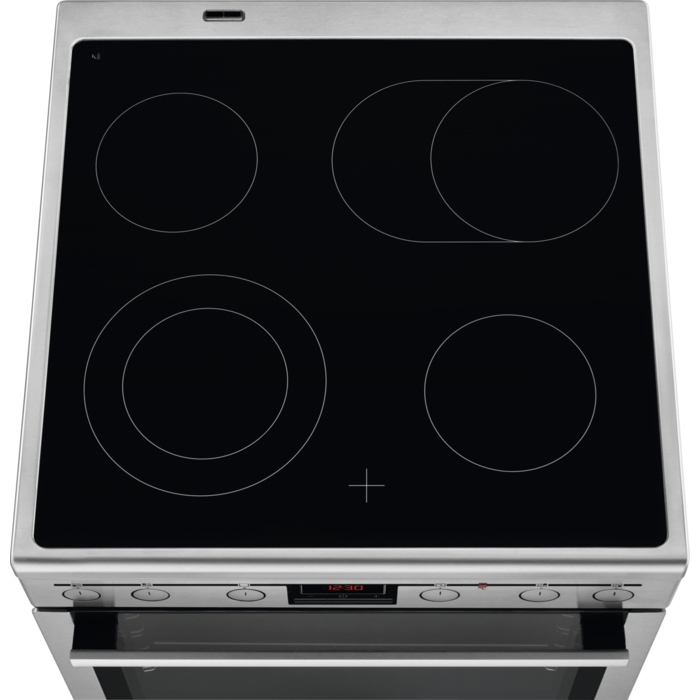 AEG CCB6440BBM Freestanding cooker Electric Ceramic hob Stainless steel – image 3