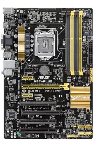 ASUS H87-Plus Intel® HM87 LGA 1150 (Socket H3) ATX – image 1