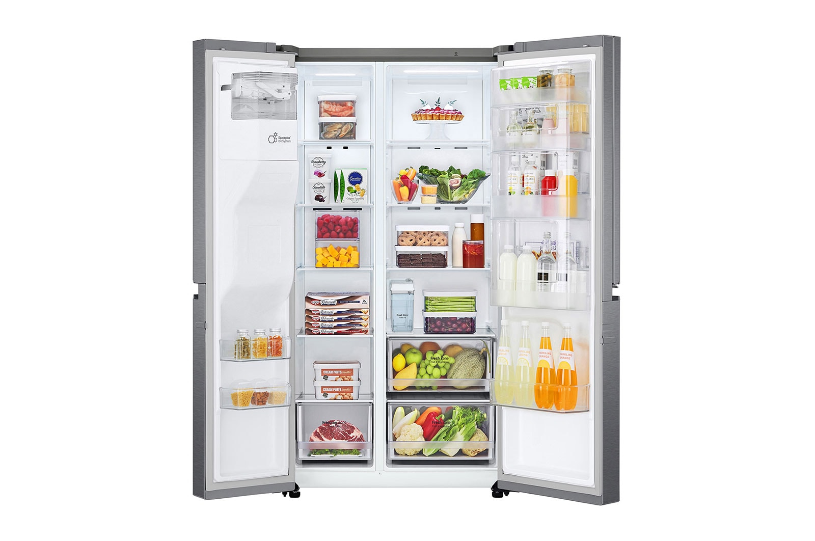 LG GSJV31DSXE side-by-side refrigerator Freestanding – image 9