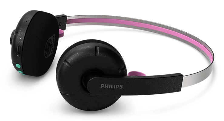 Philips TAMS1BK/00 headphones/headset Wired & Wireless Head-band Calls/Music USB Type-C Bluetooth Black – image 7