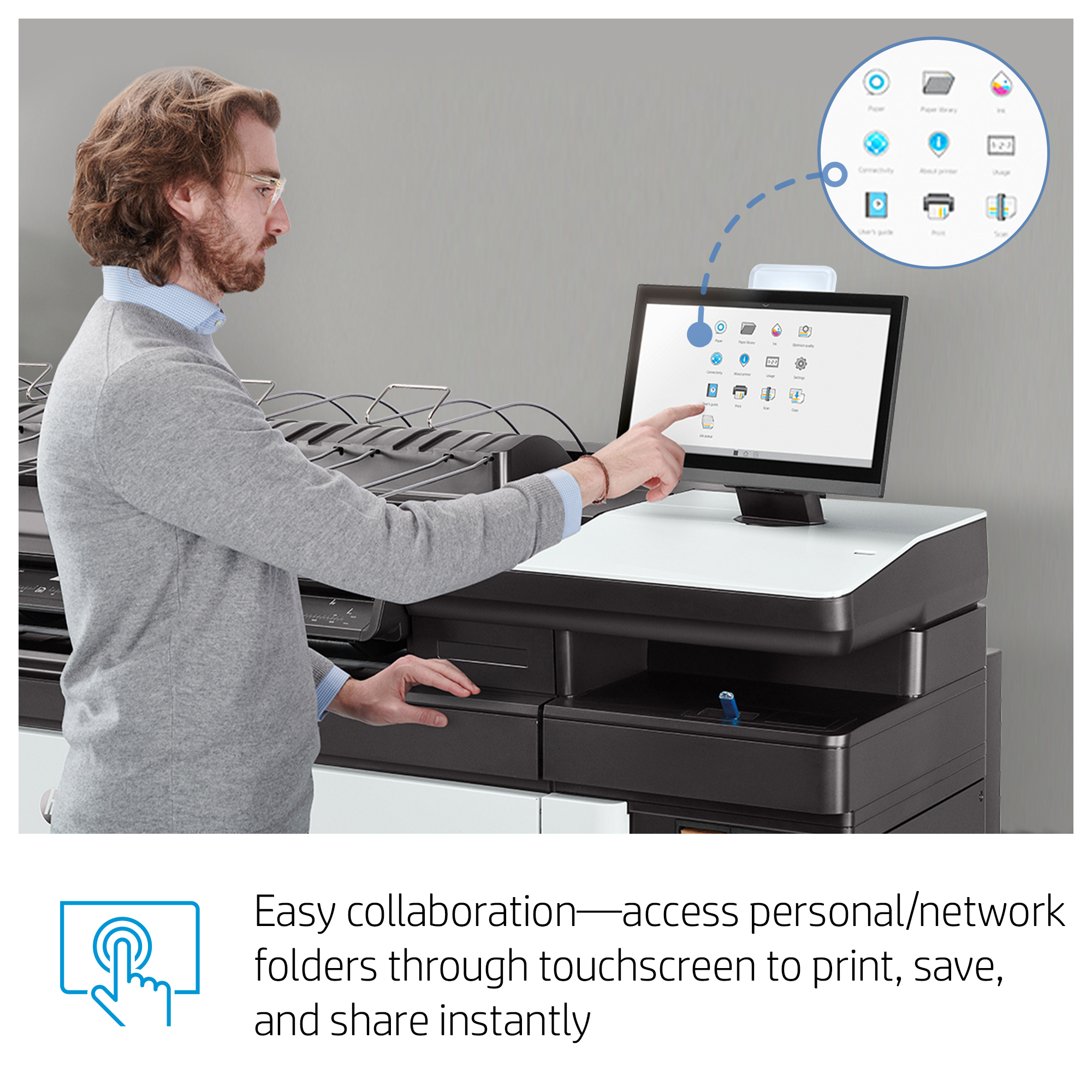 HP PageWide XL 4200 Printer – image 8