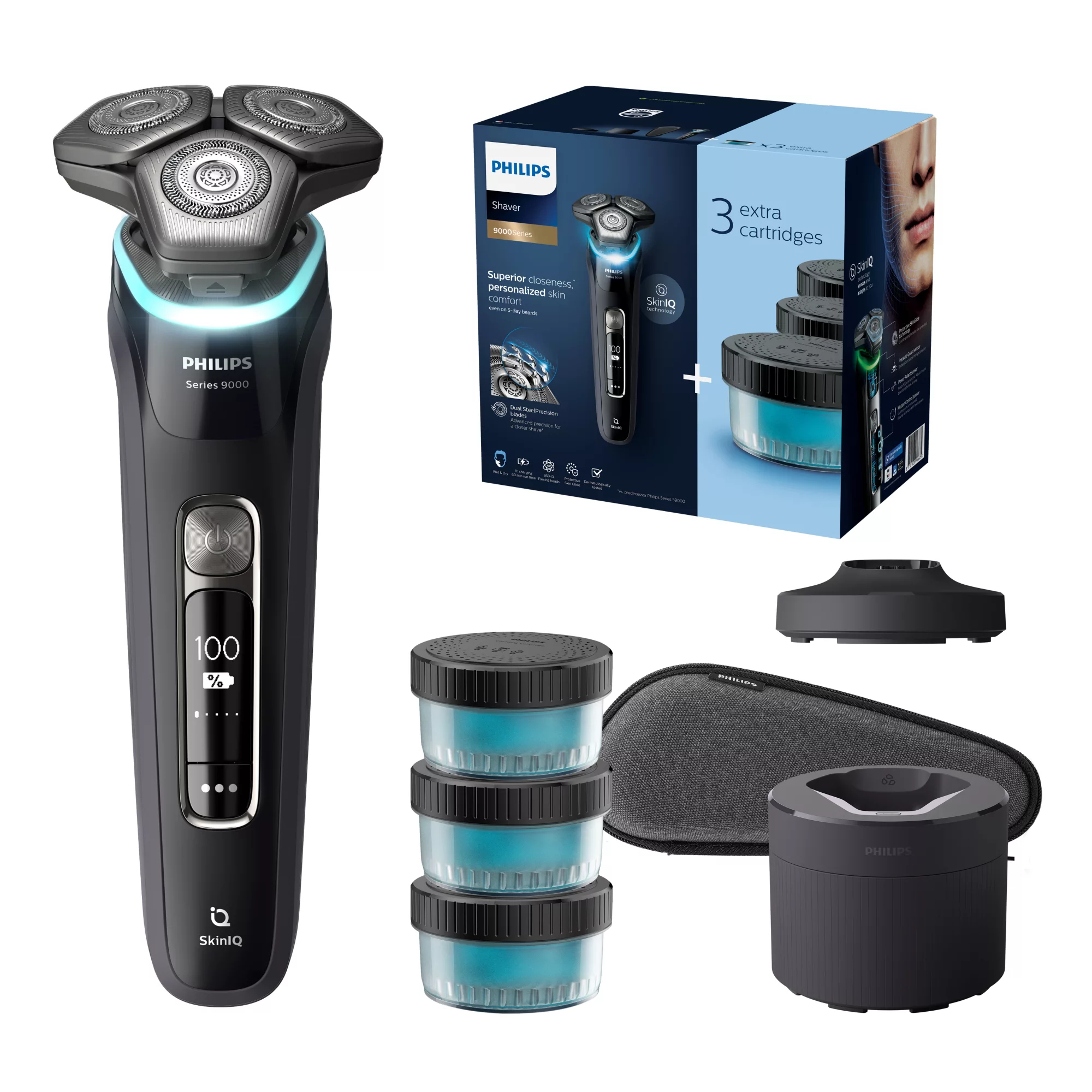 Philips SHAVER Series 9000 S9986/63 Wet and Dry electric shaver – image 1