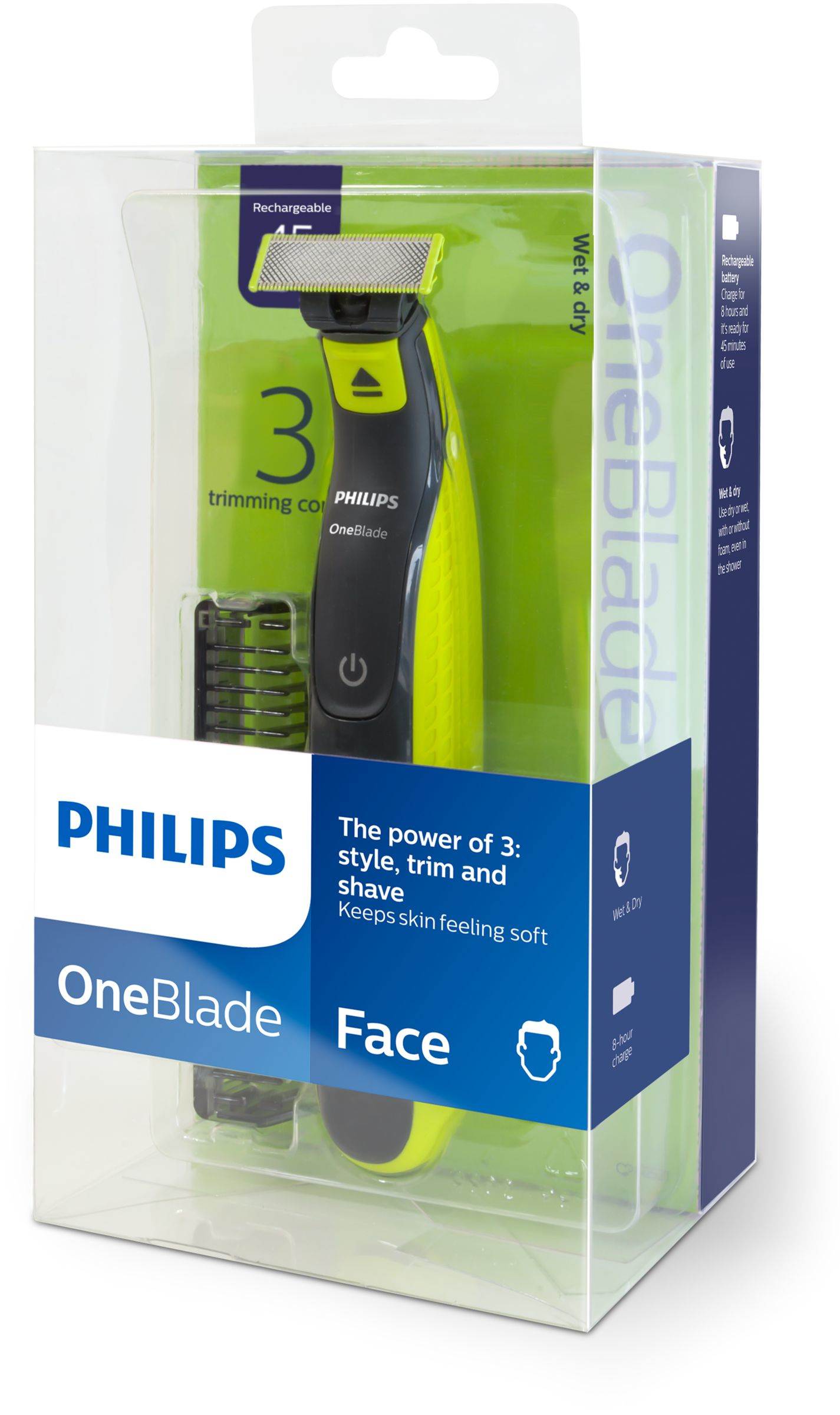 Philips Norelco OneBlade QP2525/10 beard trimmer Battery 3 – image 2