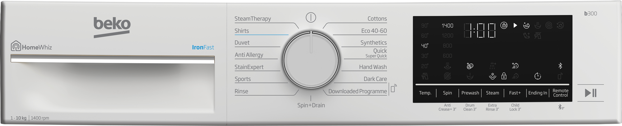 Beko B3W51042IW washing machine Front-load – image 5