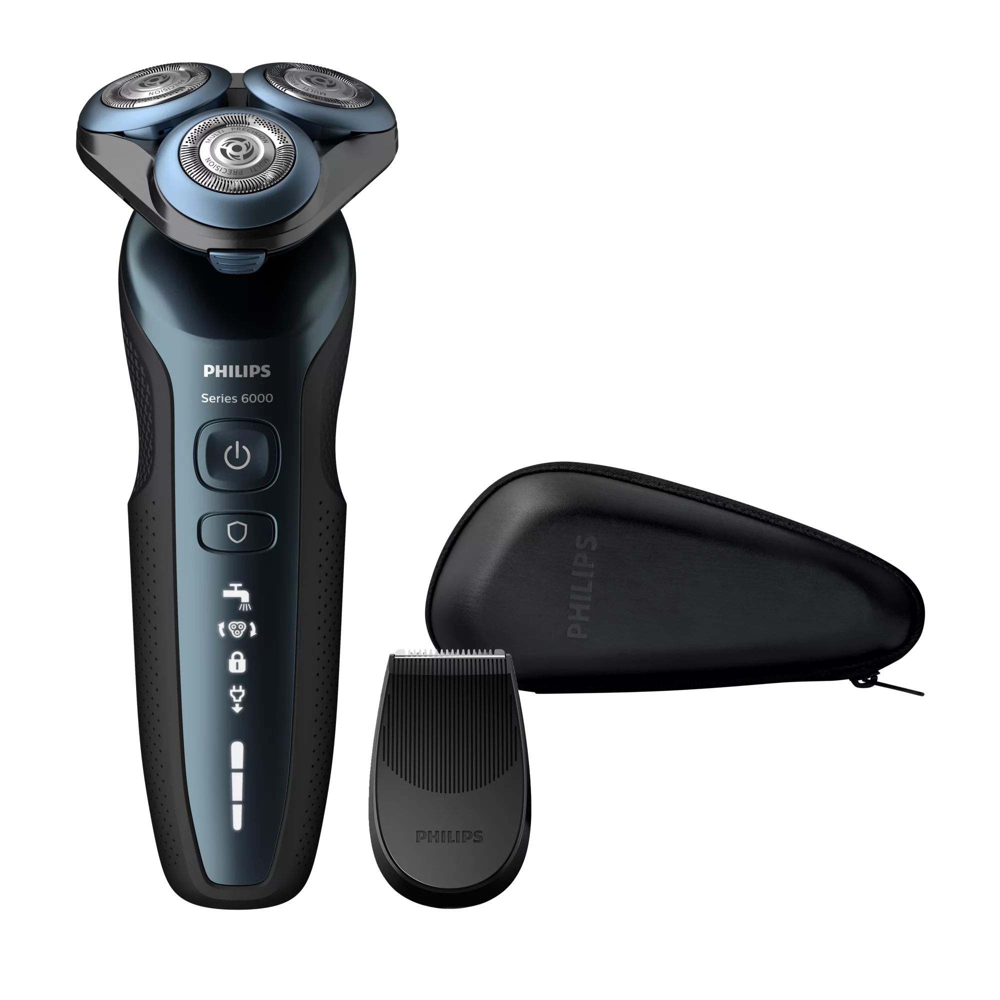 Philips S6610/11 men's shaver Rotation shaver Trimmer Black