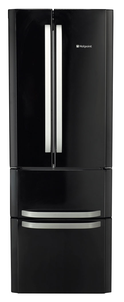 Hotpoint FFU4DK side-by-side refrigerator Freestanding