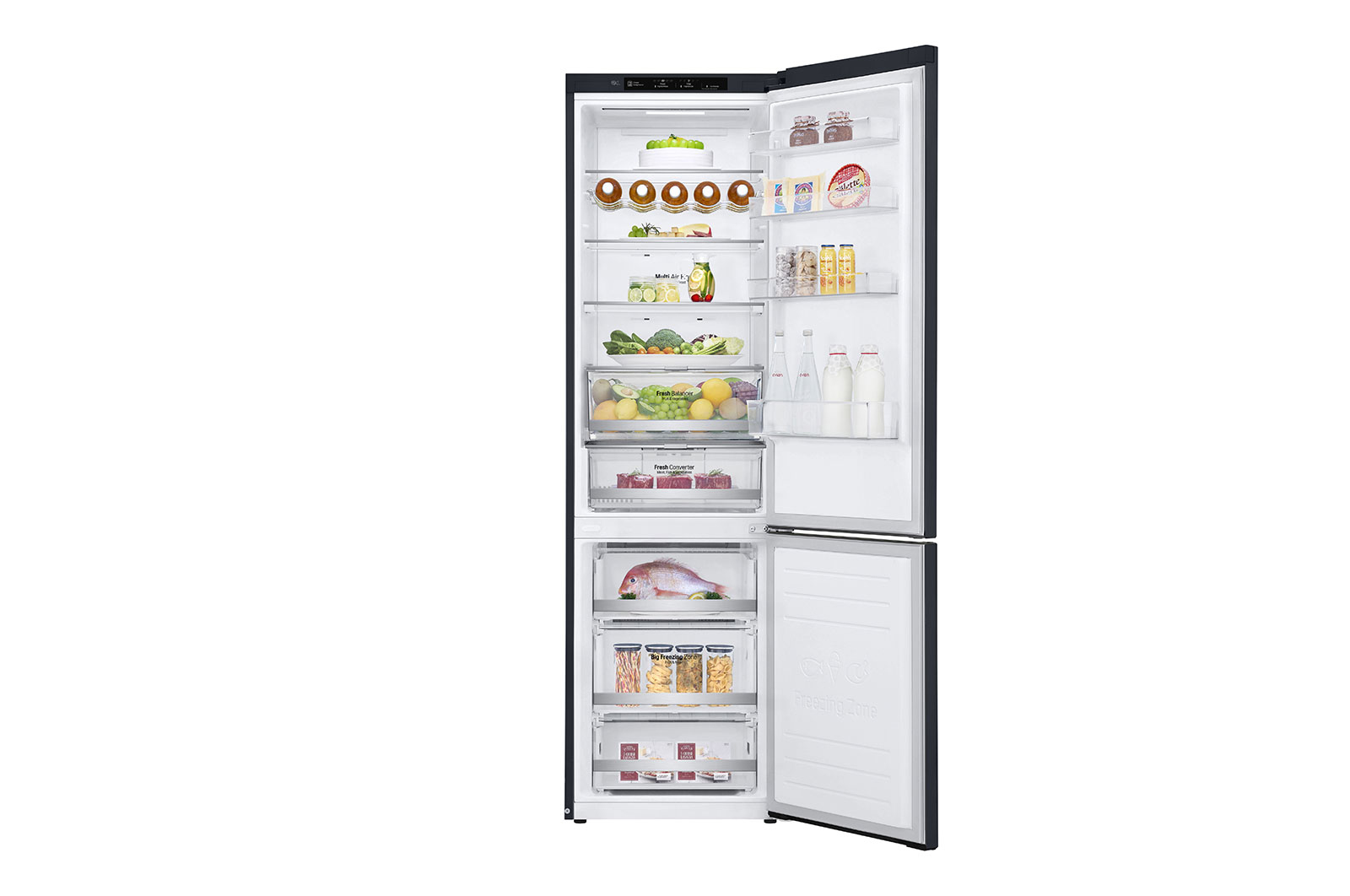 LG GBB72MCEFN fridge-freezer Freestanding – image 2