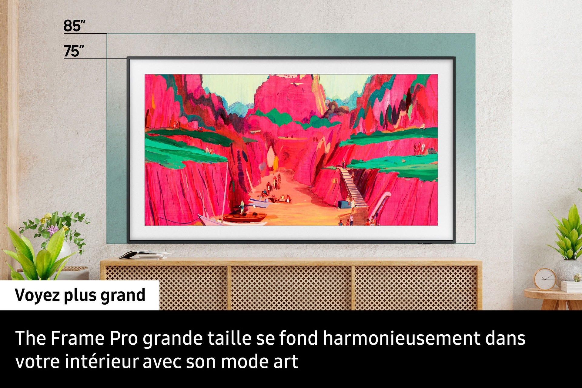 TV Samsung Mini Led Neo Qled The Frame TQ75LS03FW PRO 190 cm 2025 — photo 10
