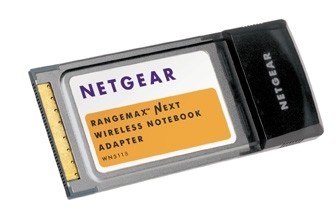 NETGEAR RangeMax™ NEXT Wireless Notebook Adapter