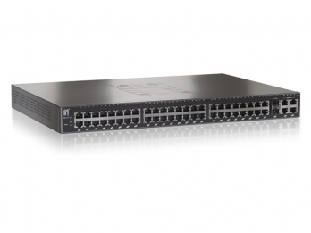 LevelOne 48 FE + 2 GE + 2 GE Combo SFP Web Smart Switch – image 1