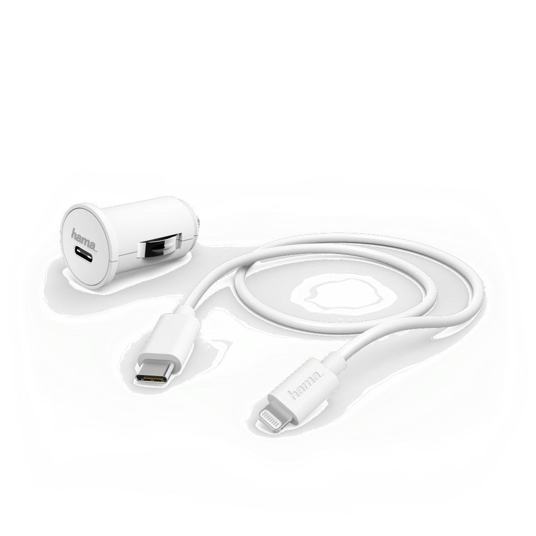 Hama 00183313 mobile device charger Smartphone White Cigar lighter Fast charging Auto – image 2