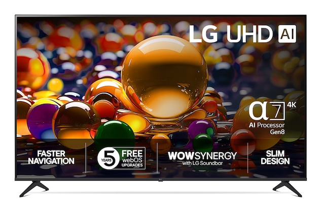 TV LG AI UA74 (2025) 86 LED 4K UHD — photo 1