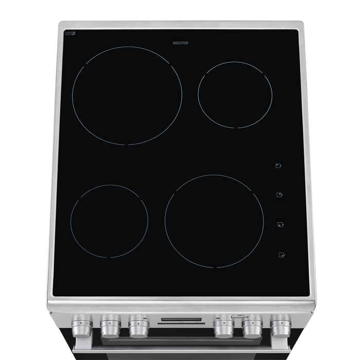 Electrolux EKI54950OX Freestanding cooker Electric Zone induction hob Black, Stainless steel – image 4