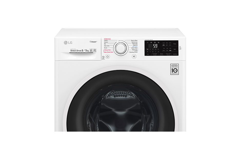 LG F4J6TG0W washer dryer Freestanding Front-load White – image 3