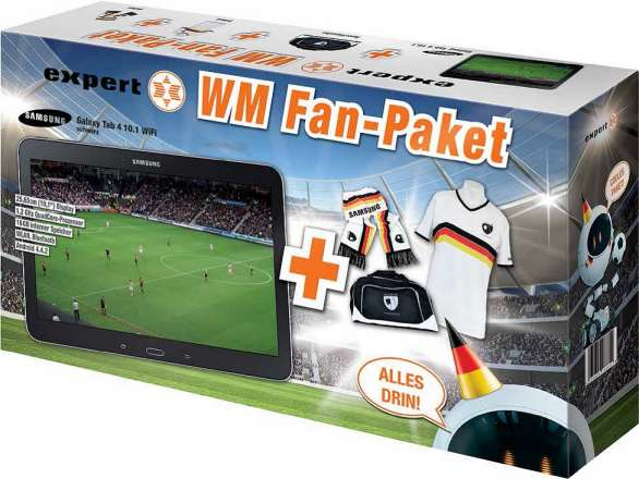 Samsung Tab 4 10.1 Wi-Fi 16GB WM Fan Paket – image 1