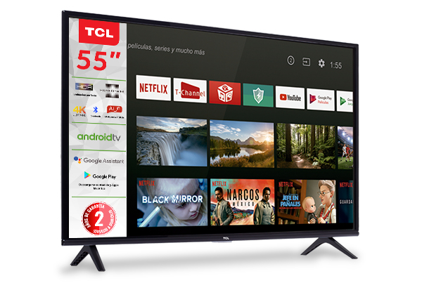 TCL 55A421 TV 139.7 cm (55") 4K Ultra HD Wi-Fi Black – image 2