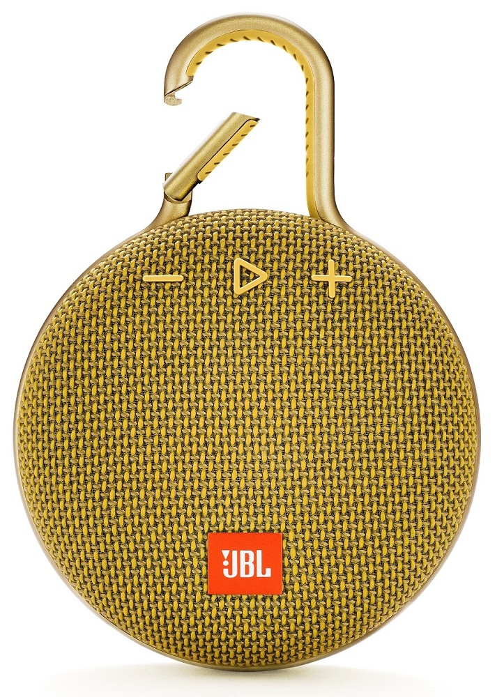 JBL Clip 3 Mono portable speaker Yellow 3.3 W image 1