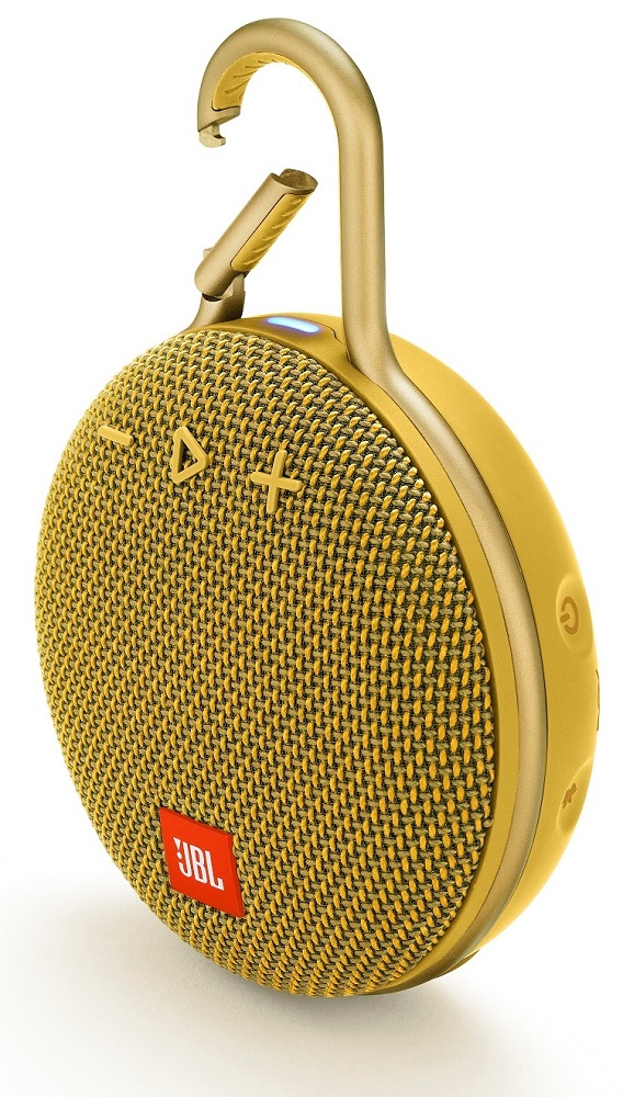 JBL Clip 3 Mono portable speaker Yellow 3.3 W image 2
