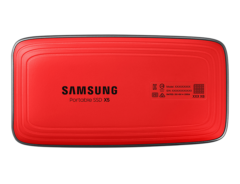 Samsung X5 Thunderbolt technology 500 GB USB Type-C 3.2 Gen 1 (3.1 Gen 1) Black, Red image 4