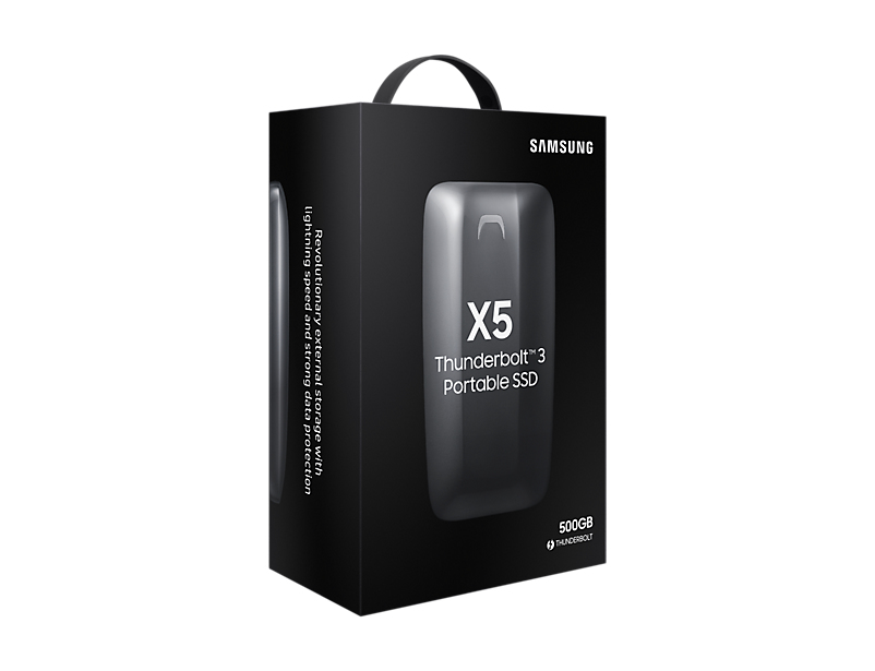 Samsung X5 Thunderbolt technology 500 GB USB Type-C 3.2 Gen 1 (3.1 Gen 1) Black, Red image 15