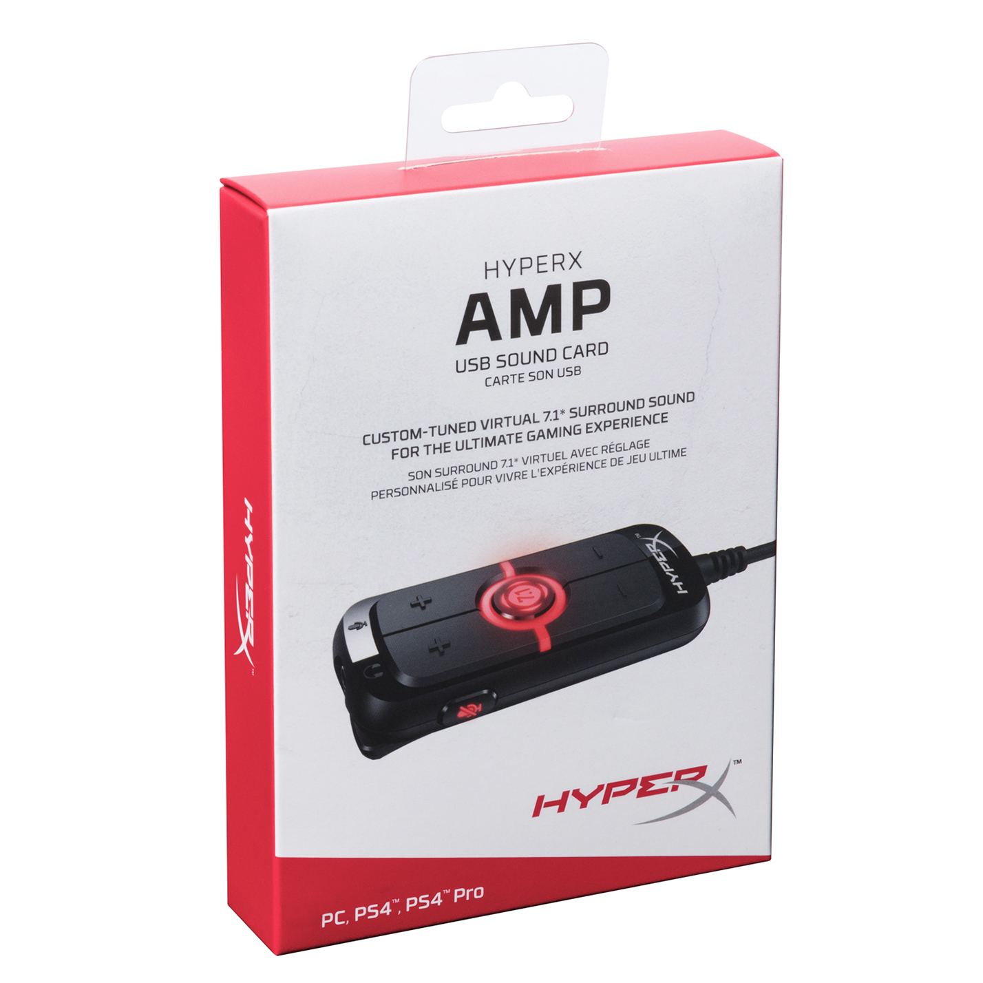 Resim HyperX Amp 7.1 Kanal USB Siyah Ses Kartı