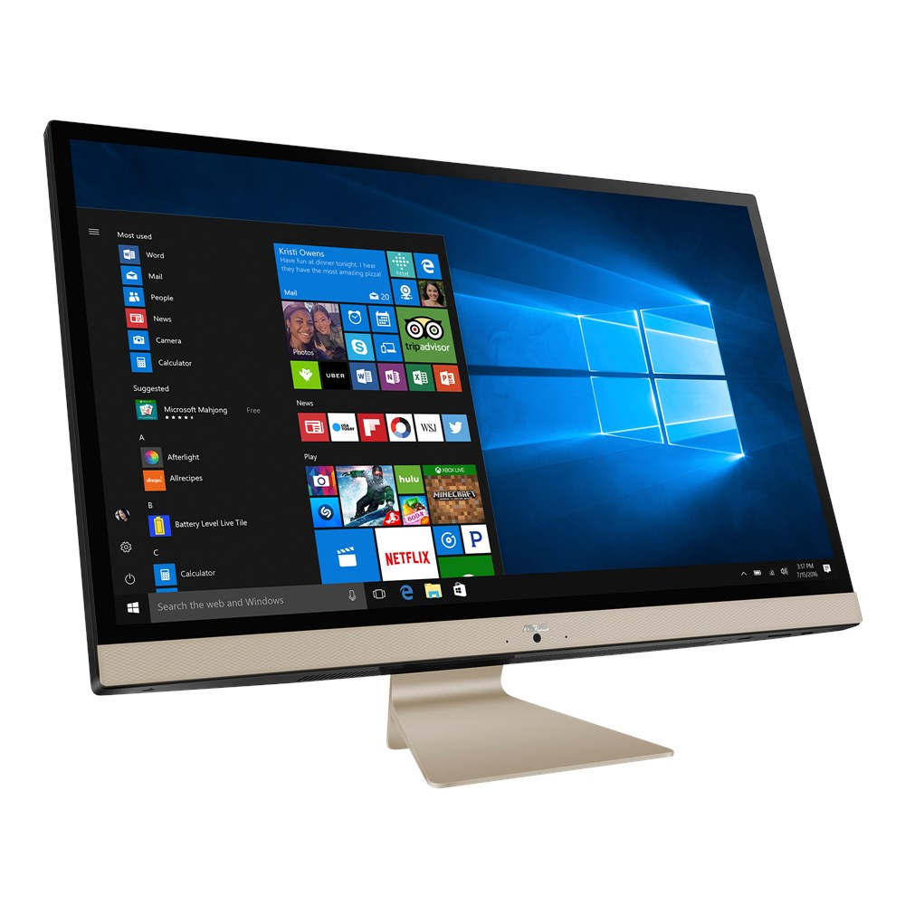 ASUS V272UNT-BA005R Intel® Core™ i7 i7-8550U 68.6 cm (27″) 1920 x 1080 pixels Touchscreen All-in-One PC 8 GB DDR4-SDRAM 1.25 TB HDD+SSD NVIDIA® GeForce® MX150 Windows 10 Wi-Fi 5 (802.11ac) Black, Gold image 3