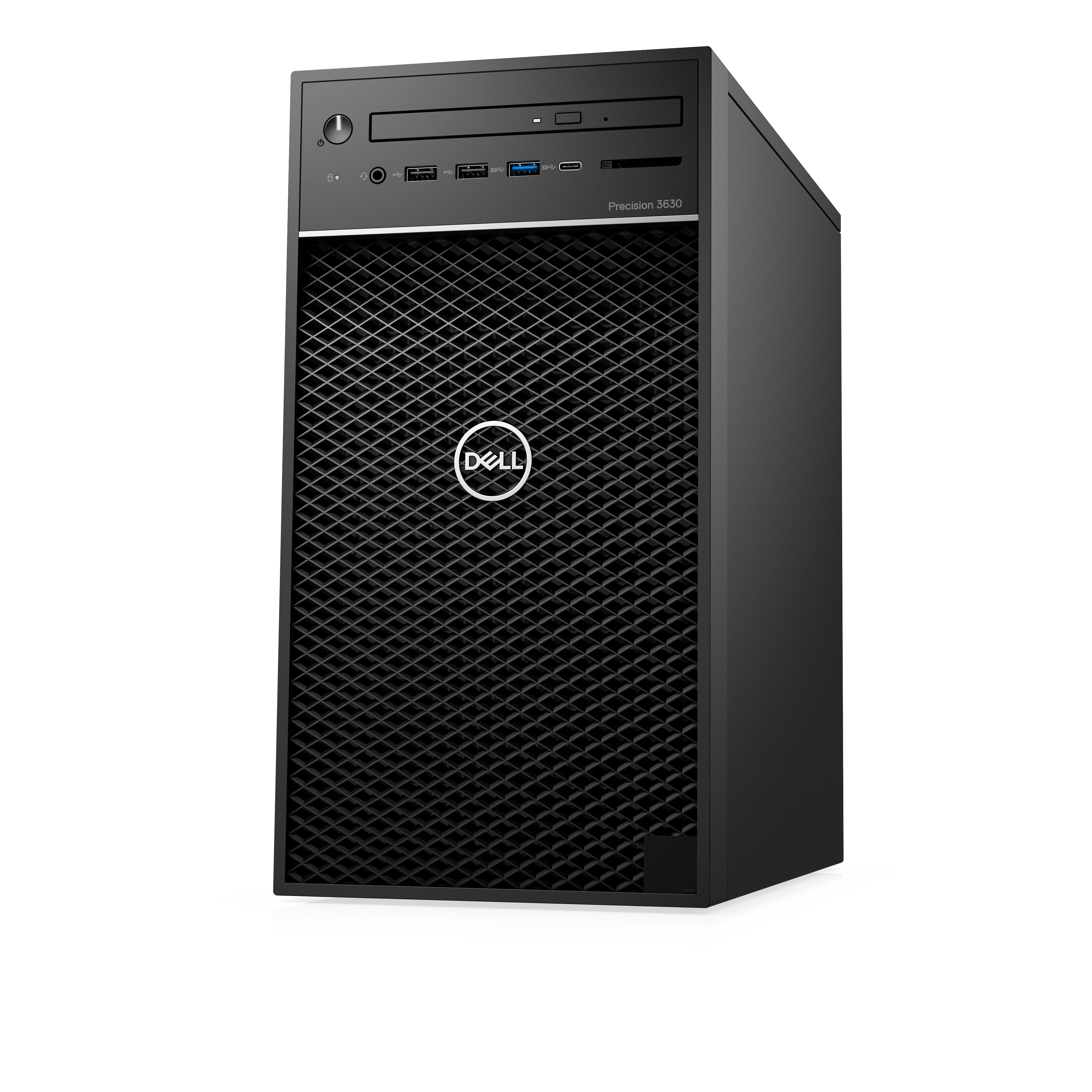 DELL Precision T3630 Intel® Xeon® E-2174G 16 GB DDR4-SDRAM 512 GB SSD NVIDIA® Quadro® P620 Windows 10 Pro Tower Workstation Black image 2
