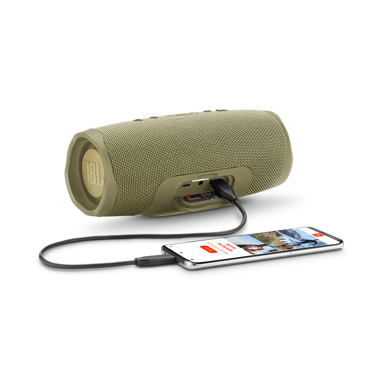 JBL Charge 4 Mono portable speaker Sand 30 W image 6