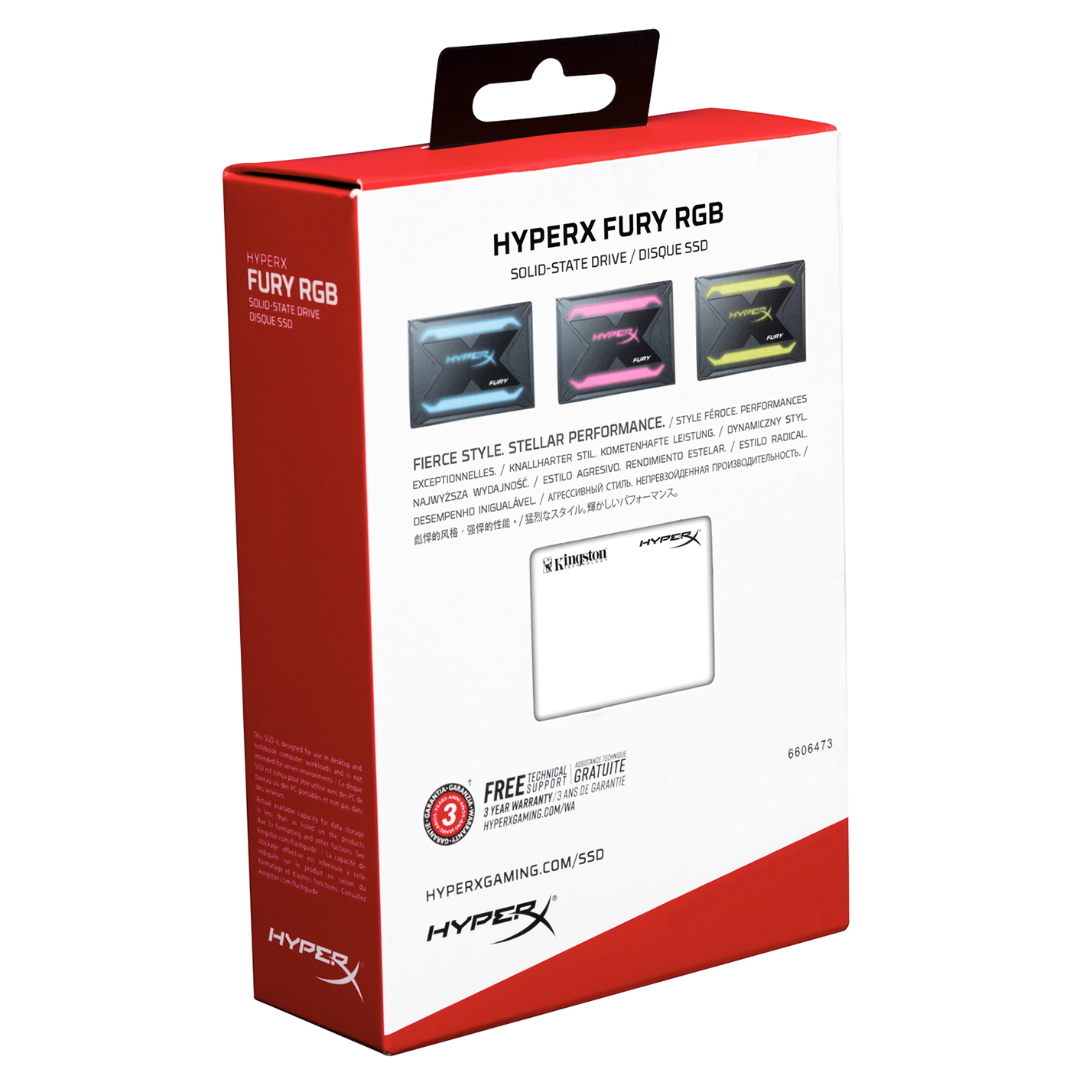 HyperX FURY RGB 480 GB 2.5″ Serial ATA III image 4
