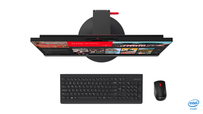 Lenovo ThinkCentre M920z Intel® Core™ i5 i5-8500 60.5 cm (23.8″) 1920 x 1080 pixels Touchscreen All-in-One PC 8 GB DDR4-SDRAM 500 GB HDD Windows 10 Pro Wi-Fi 5 (802.11ac) Black image 7
