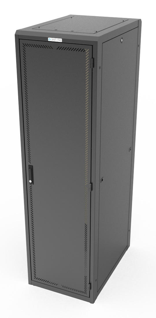 Vertiv GL720E-2436-B-1032P rack cabinet 37U Freestanding rack Black – image 2