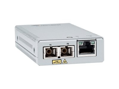 Allied Telesis AT-MMC2000LX/SC-TAA-60 mediakonverterare för nätverk 1000 Mbit/s 1310 nm Enkelläge Grå