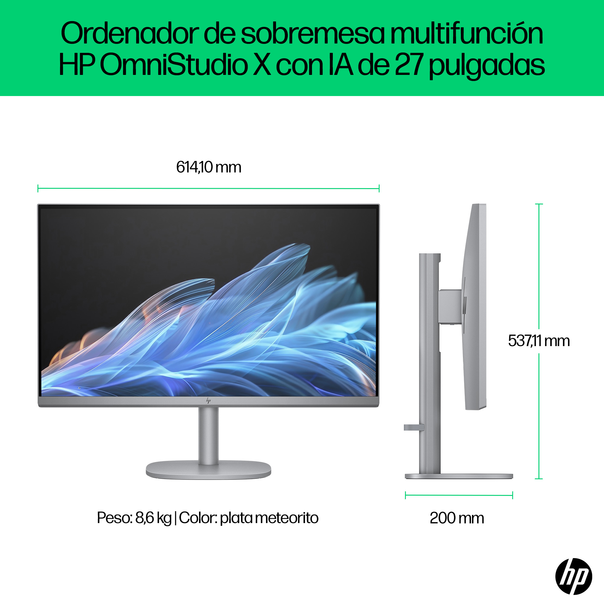 PC All in One HP OmniStudio X 27-cs0017ns - imagen 6