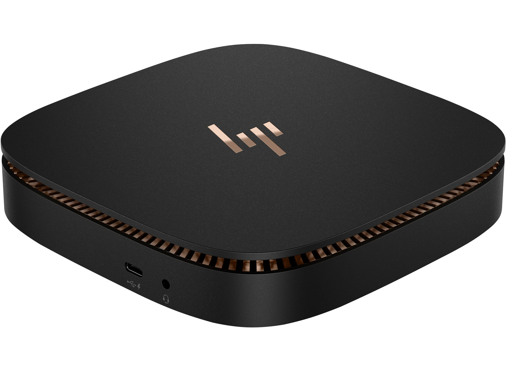 HP Elite Slice + EliteDisplay S240uj Intel® Core™ i5 i5-6500T 8 GB DDR4-SDRAM 256 GB SSD Windows 10 Pro USFF PC Black image 4