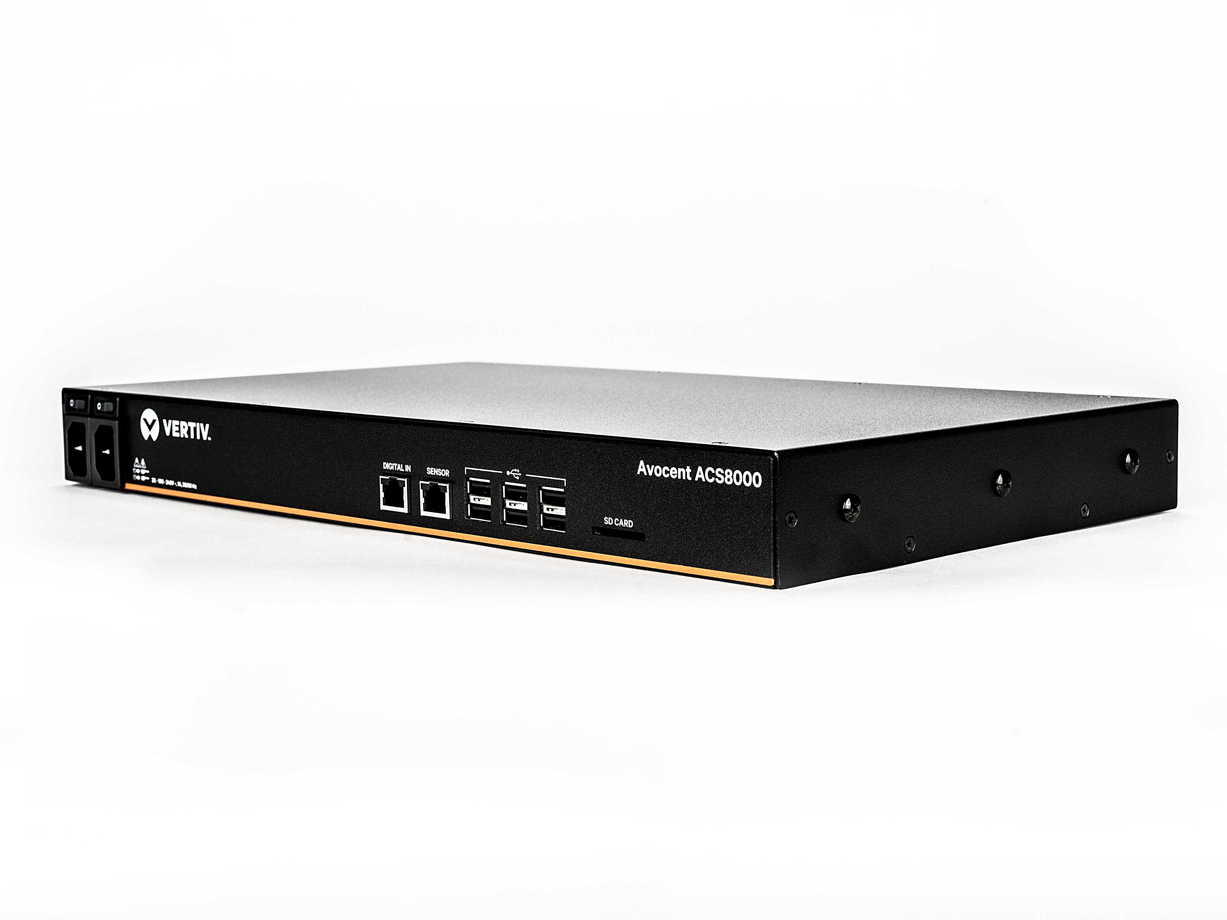 Vertiv Avocent ACS8008MDAC-404 kontrollbordsservrar RJ-45