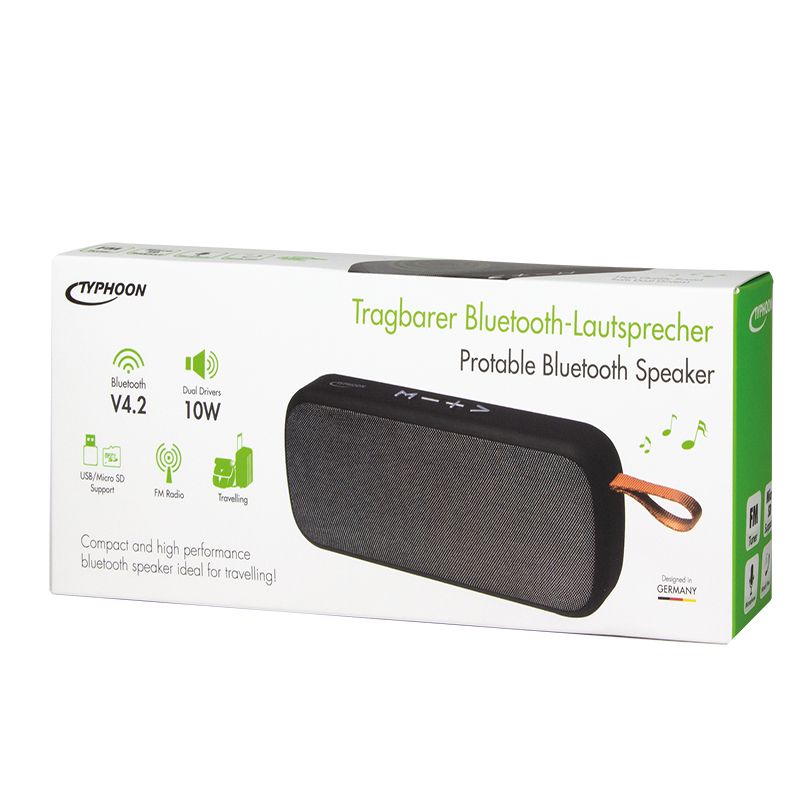 LogiLink TM041 portable/party speaker Black, Grey 10 W image 6