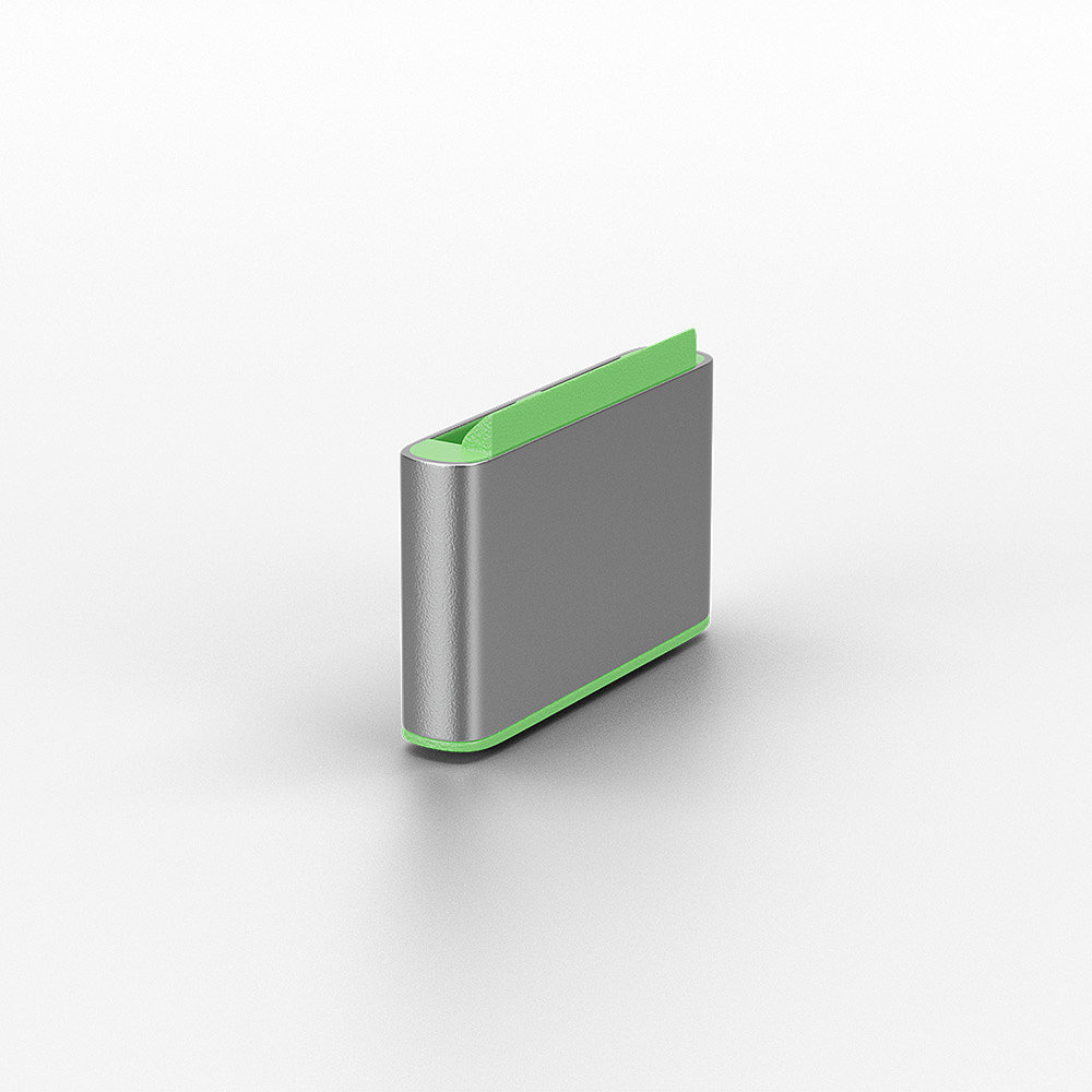 Lindy 40438 Schnittstellenblockierung USB Typ-C Grün 10 Stück(e)