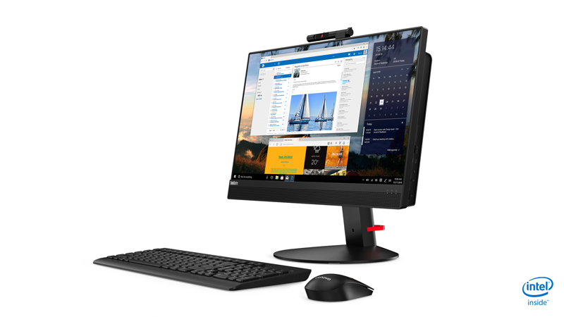 Lenovo ThinkCentre M820z Intel® Core™ i7 i7-9700 54.6 cm (21.5″) 1920 x 1080 pixels All-in-One PC 8 GB DDR4-SDRAM 256 GB SSD Windows 10 Pro Wi-Fi 5 (802.11ac) Black image 2