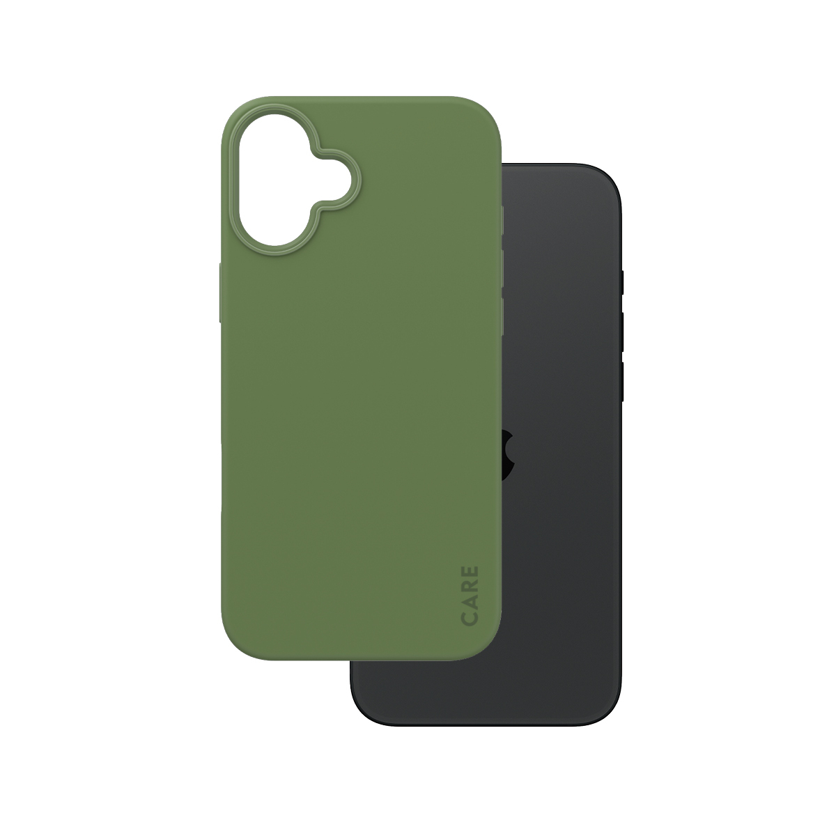 PanzerGlass CARE by PanzerGlass® Fashionable Case Green w. MagSafe iPhone 16 Plus – image 1