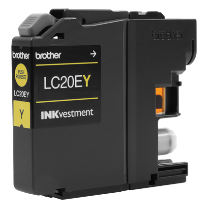 Brother LC20EY ink cartridge 1 pc(s) Original Extra (Super) High Yield Yellow – image 1
