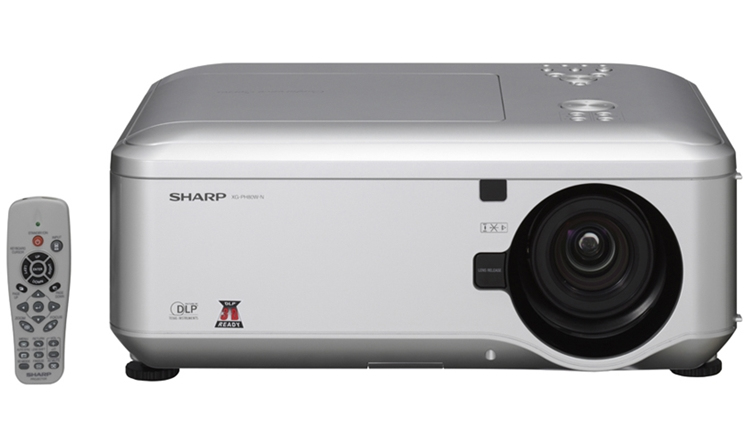 Sharp XG-PH80XN data projector 6300 ANSI lumens DLP XGA (1024x768) 3D Silver – image 2